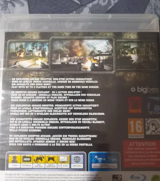 🇪🇦PRECINTADO. Pal España. Juego Ps3 Heavy Fire