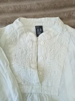 Lote 2 camisolas menina 5 anos