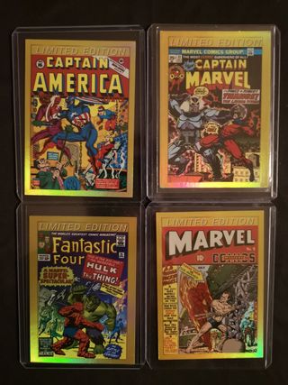 Lotto Carte Marvel Versus Panini