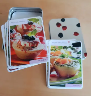 Caixa com receitas Kasa