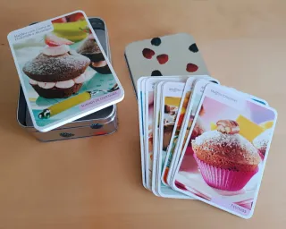 Caixa com receitas Kasa