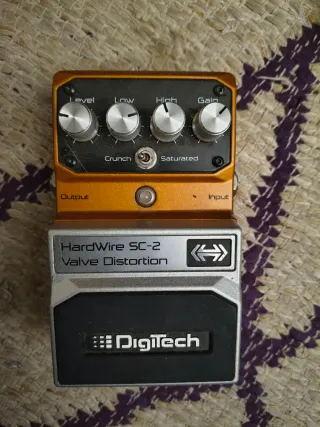 Pedal Distorsión Digitech HardWire SC-2