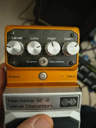 Pedal Distorsión Digitech HardWire SC-2