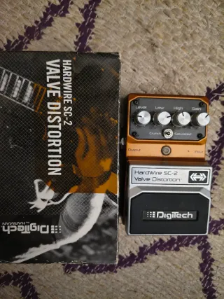 Pedal Distorsión Digitech HardWire SC-2