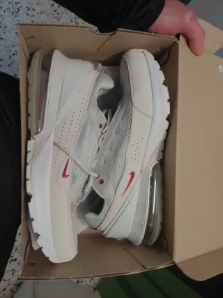 Nike Air Max Zapatillas Blancas Rojas