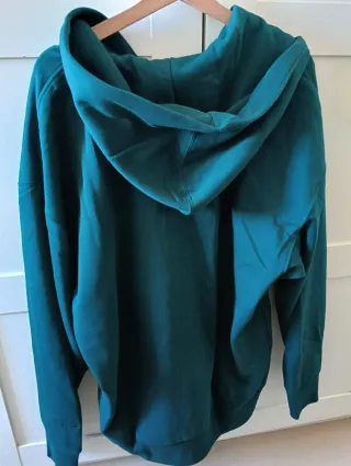 Sudadera Adidas Verde Azulado con Cremallera