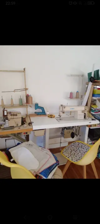 Máquinas de coser overlock y recta JUKI