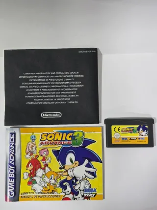 Sonic 3 Advance Game Boy