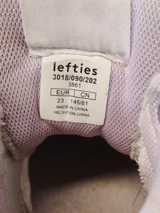 Botines deportivos Lefties talla 23