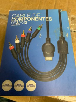 Cable Componentes HD Haxter PS3/PS2 - ¡1080i