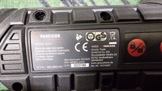 Parkside Seghetto a Pendolo 12V (Senza Batteria)