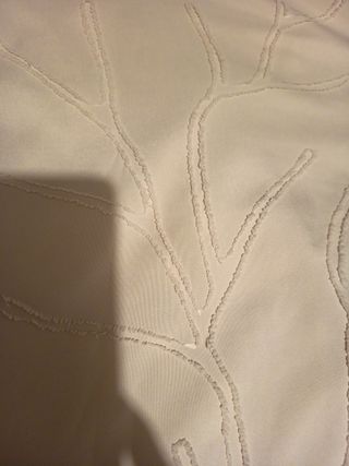 Funda Nórdica Beige con Diseño Ramificado