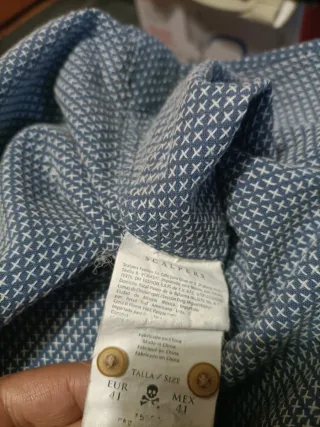 Camisa Scalpers Hombre Talla L