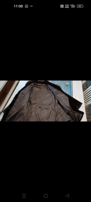 Pelliccia vintage marrone