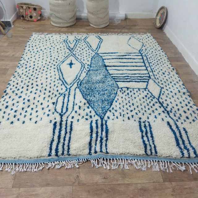 Alfombra Azilal 270x223 cm – Diseño Geométrico