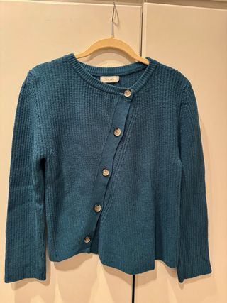 Jersey Nicoli Lana y Cashmere Azulón Talla S