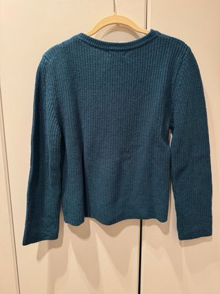 Jersey Nicoli Lana y Cashmere Azulón Talla S