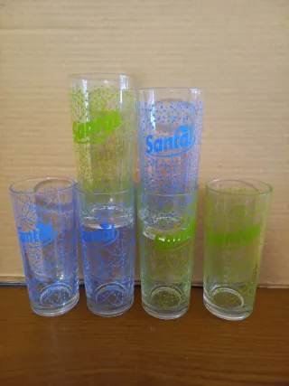 Conjunto 6 Copos Santal Todos 5€