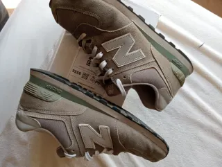 Zapatillas New Balance Beige/Gris Talla 42