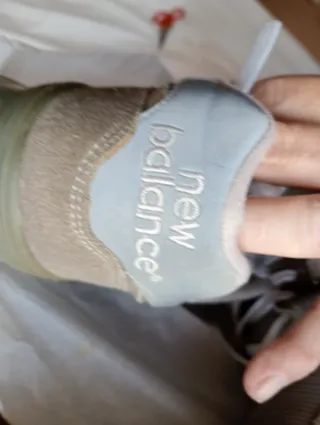 Zapatillas New Balance Beige/Gris Talla 42