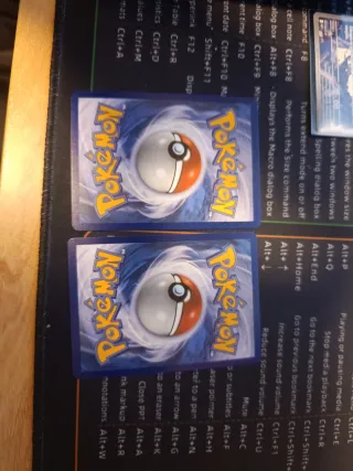 Cartas Pokémon Cinderace EX y Trevenant