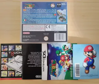 Scatola Super Mario 64 DS