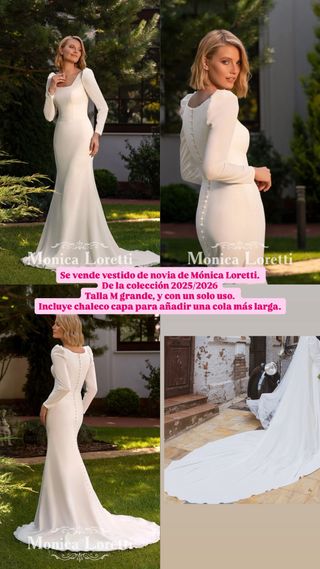 Vestido de Novia Mónica Loretti Colección 2025/202