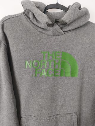 The North Face Drew Peak Hoodie - Grey & Green - S