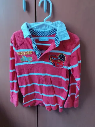Camiseta niño Rayo McQueen Talla 5/6