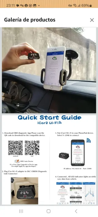 Vgate iCar OBD2 WiFi