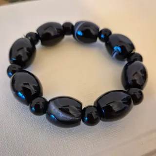 Bracciale in pietra nero