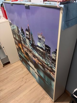 Mueble zapatero 32 pares 120 x 129 x 24,5 cm