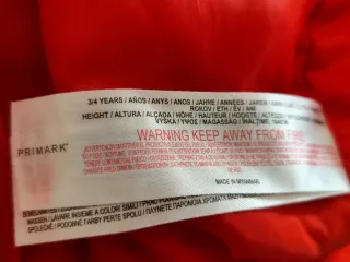 Blusão Colegial para Rapaz - Primark (3-4 anos)