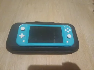 Nintendo Switch Lite Azul Casi Nueva
