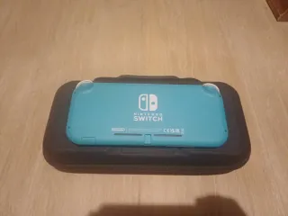 Nintendo Switch Lite Azul Casi Nueva