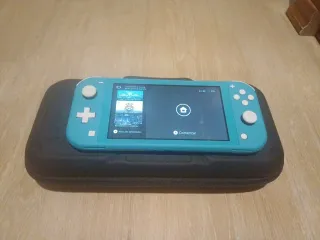 Nintendo Switch Lite Azul Casi Nueva