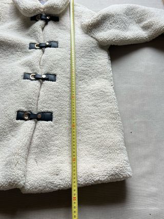 Abrigo Zara borreguito Talla M