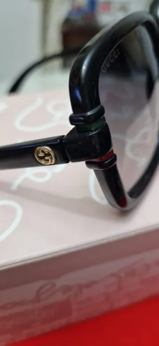 Gafas de Sol Gucci Negras y Multicolor