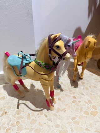 Juego de 3 caballos de juguete