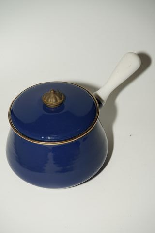 Set Pentole Smaltate Blu Vintage