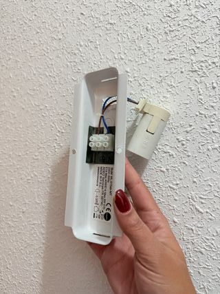 Aplique de pared blanco ADEO