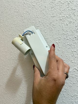 Aplique de pared blanco ADEO