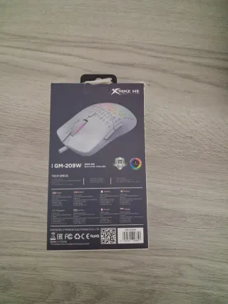 Mouse da Gaming Xtrike Me GM-209W Bianco