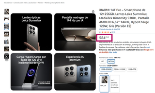 Xiaomi 14T PRO 12/256GB IMPECABLE. Funda. GARANTÍA