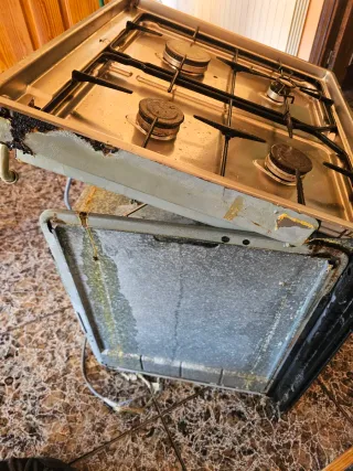 Horno y cocina de gas Fagor