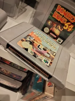 Giochi Star Wars N64 Rogue Squadron e Racer