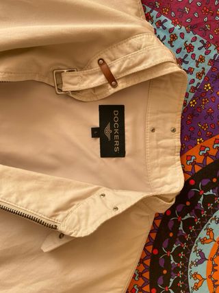 Cazadora Dockers Beige Hombre Talla L