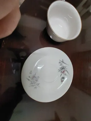 Servizio 6 Tazze da Tè Porcellana