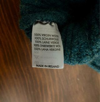 Jersey Lana Virgen Artesanal Irlanda