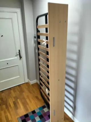 Somier 90 cm patas plegables. No envíos.